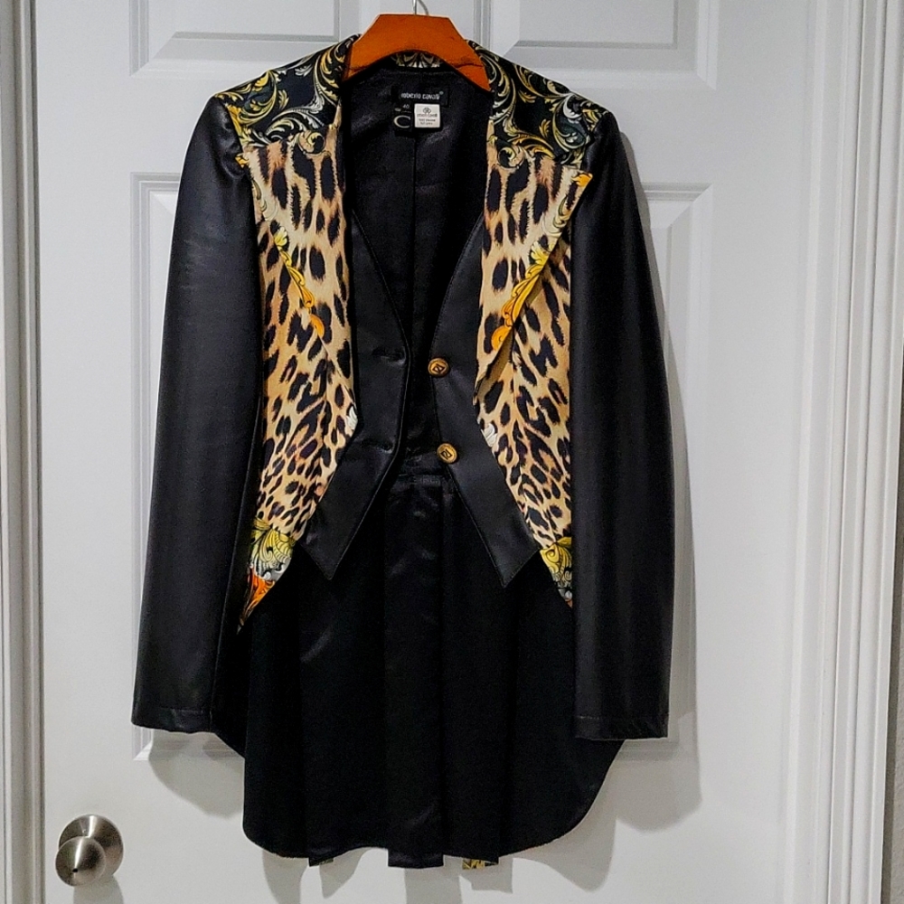 Cavalli Animal Print Jacket